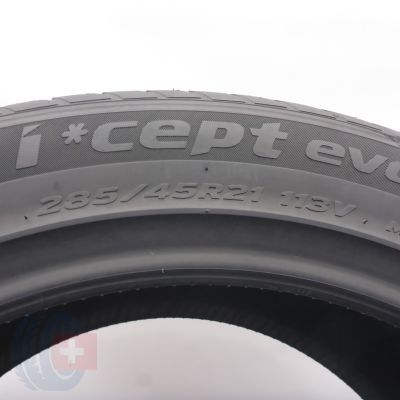 5. 285 40 21 1x HANKOOK 285/40 R21 113V Winter I cept evo2 SUV A0 Winterreifen 2020 Ungebraucht    