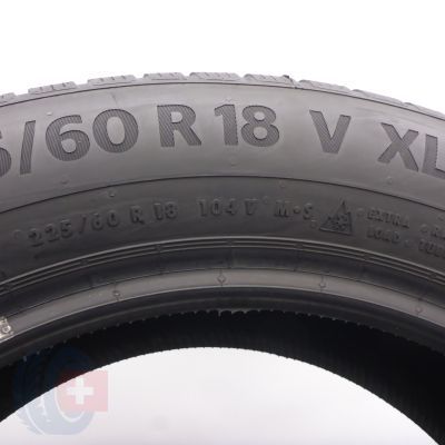 5.  225 60 18 1x CONTINENTAL 225/60 R18 104V XL WinterContact TS 870 P Winterreifen 2022 7,8mm 