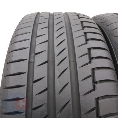 2. 2 x CONTINENTAL 225/55 R19 103V XL PremiumContact 6 Sommerreifen 2022 WIE NEU VOLL