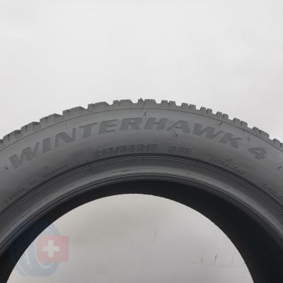 6. 215 55 17 2x FIRESTONE 215/55 R17 98V XL Winterhawk 4 Winterreifen 2026 8,8mm WIE NEU