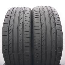 235 55 19 2x CONTINENTAL 235/55 R19 101W ContiSportContact 5 SUV A0 Sommerreifen 2025 7mm WIE NEU 