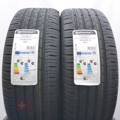 5.  215 60 19 4x CONTINENTAL 215/60 R19 93T EcoContact 6 SEAL Sommerreifen 2023 Ungebraucht  