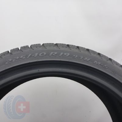 5.  225 40 19 2x PIRELLI  225/40 R19 93H XL Winter Sottozero 3 J Winterreifen 2021 6,8mm