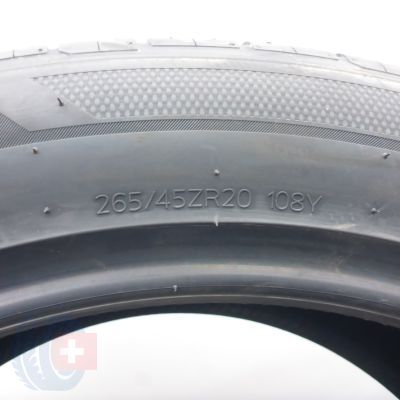6. 265 45 20 2x HANKOOK 265/45 R20 108Y XL Ventus S1 evo3 SUV Sommerreifen 2024 VOLL WIE NEU 