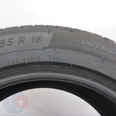 5. 205 55 16 1x MICHELIN 205/55 R16 94H XL Primacy 4+ Sommerreifen 2024 VOLL WIE NEU 
