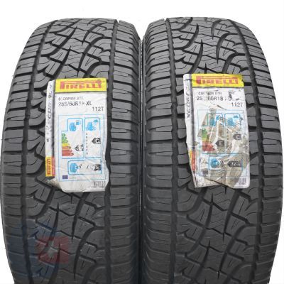 255 60 18 2x PIRELLI 255/60 R18 112T XL Scorpion Atr Sommerreifen M+S 2018 WIE NEU VOLL