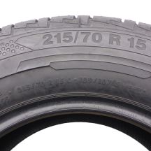 10. 215 70 15C 2x CONTINENTAL 215/70 R15C 109/107S ContiVanContact 100 Sommerreifen 2018 8,2mm