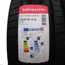 2. 2 x VREDESTEIN 225/50 ZR18 99Y XL Ultrac Vorti + Sommerreifen 2024 WIE NEU VOLL