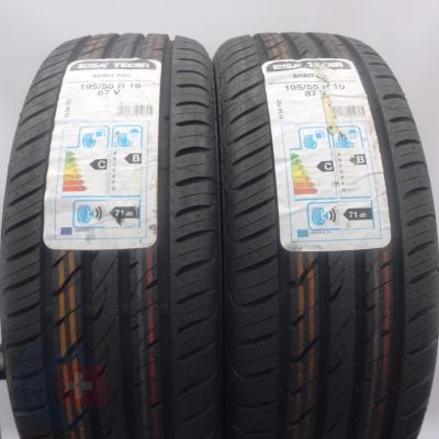 3.  195 55 16 4x ESA TECAR 87V Spirit Pro Sommerreifen 2018/19 VOLL WIE NEU 