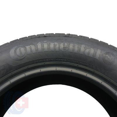 7. 225 55 16 4x CONTINENTAL 225/55 R16 95Y ContiEcoContact 5 Sommerreifen 2019 VOLL Wie Neu