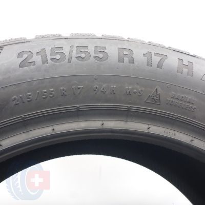 5.  215 55 17 1x CONTINENTAL 215/55 R17 94H XL WinterContact TS850P Winterreifen 2020 Ungebraucht  
