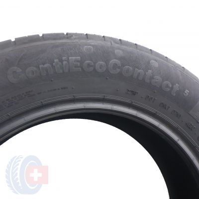 8. 4 x CONTINENTAL 215/60 R17 96H ContiEcoContact 5 Sommerreifen DOT20 6,2mm