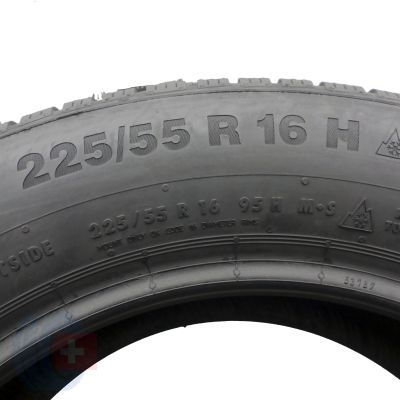 4. 225 55 16 1x CONTINENTAL 225/55 R16 95H WinterContact TS 850 P Winterreifen 2017 Ungebraucht   