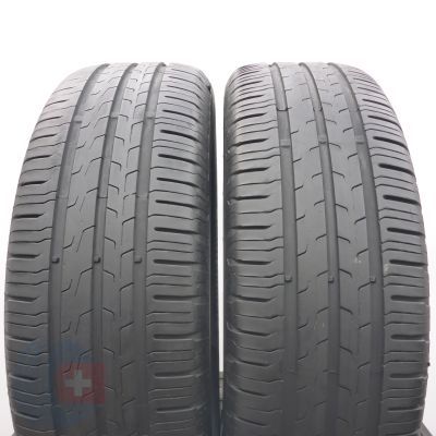 3. 195 65 15 4x CONTINENTAL 195/65 R15 91V EcoContact6 Sommerreifen 2019 5,5-6mm