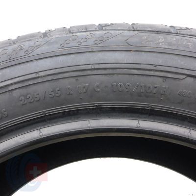 4. 2 x CONTINENTAL 225/55 R17C 109/107H ContiVanContact 200 Sommerreifen WIE NEU 2024 VOLL