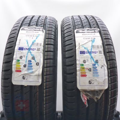 175 55 15 2x BARUM 175/55 R15 77T Bravuris 5 Sommerreifen  2024 VOLL WIE NEU 