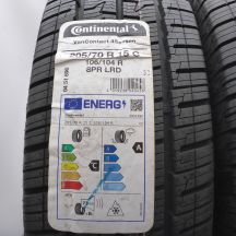 2.  205 70 15C 2x CONTINENTAL 205/70 R15C 106/104R VanContact 4Season Ganzjahresreifen 2022 Ungebraucht   