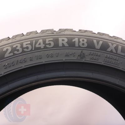 6. 235 45 18 4x SEMPERIT 235/45 R18 98V XL Speed-Grip5 Winterreifen 2022, 2024 WIE NEU 7-7,7mm