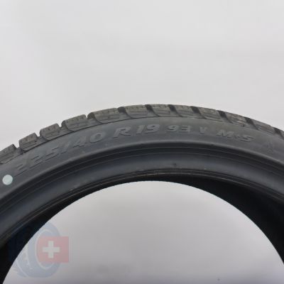 8. 225/40 R19 4x PIRELLI 225/40 R19 93V XL WinterSottozero 3 A0 Winterreifen 2020 Ungebraucht  