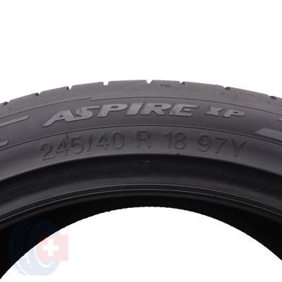 5. 245 40 18 4x APOLLO 245/40 R18 97Y XL Aspire XP Sommerreifen 2019 WIE NEU VOLL