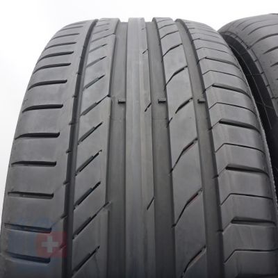 2. 225 45 17 2x CONTINENTAL 225/45 R17 91W M0 ContiSportContact 5 Sommerreifen 2019 6,8mm