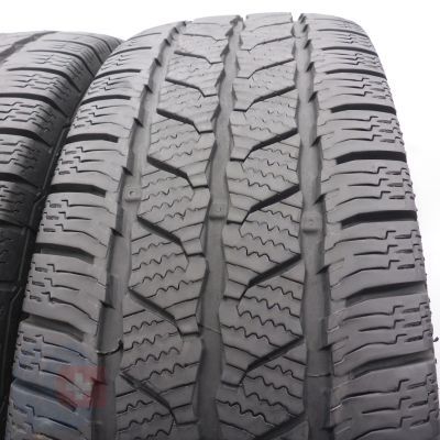 2. 215 75 16C 2x CONTINENTAL 215/75 R16C 113/111R VanContact Winter Winterreifen 2018 7-6,8mm