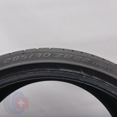 5. 285 30 22 2x PIRELLI 285/30 R22 101Y XL AO PZero PZ4 PNCS Sommerreifen 2019 6mm