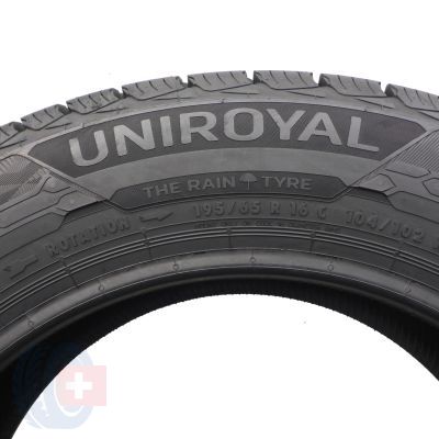 5.  195 65 16C 4x UNIROYAL 195/65 R16C 104/102R Snow Max 3 Winterreifen 2021 VOLL WIE NEU