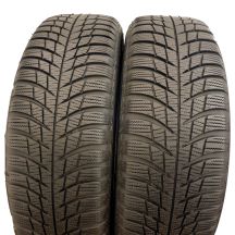 3. 4 x BRIDGESTONE 185/65 R15 88T Blizzak LM 001 Winterreifen 2014  7-8mm 