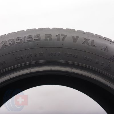 7. 235 55 17 4x CONTINENTAL 235/55 R17 103V XL WinterContact TS 850 P Winterreifen 2018 6,8-7,5mm