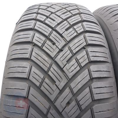 2. 195 65 15 2x CONTINENTAL 195/65 R15 91H AllSeasonContact 2 Ganzjahresreifen 2024 7,2mm