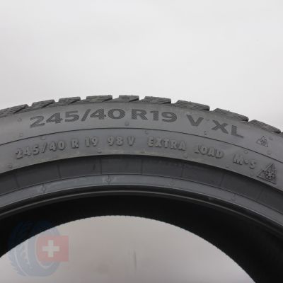 5.  245 40 19 1x CONTINENTAL 245/40 R19  98V XL WinterContact TS 860 S Winterreifen 2022 Ungebraucht  