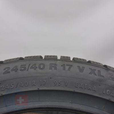 6.  245 40 17 2x CONTINENTAL 245/40 R17 95V WinterContact TS 850 P Winterreifen 2022 VOLL 