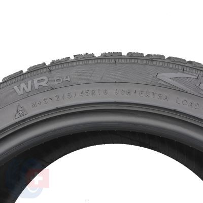 6. 215 45 16 4x NOKIAN 215/45 R16 90H XL WR D4 Winterreifen 2015 VOLL 