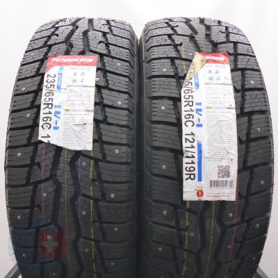 4.   235 65 16C 4x NANKANG 121/119 Ice Activa IV-1 VAN KOLCE Winterreifen  2022 