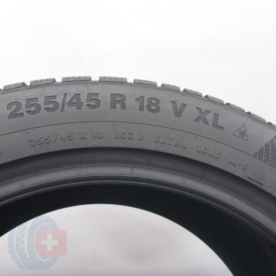 5.  255 45 18 2x CONTINENTAL 255/45 R18 103V XL WinterContact TS 850 P Winterreifen 2021 7,5mm