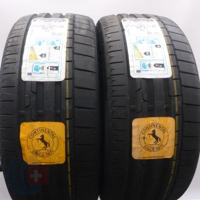2. 225 35 19 4x CONTINENTAL 225/35 R19 88Y XL SportContact 6 RFT Sommerreifen 2020 VOLL WIE NEU 