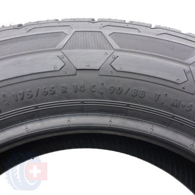 7. 175 65 14C 4x CONTINENTAL 175/65 R14C 90/88T VanContact Winter Winterreifen 2022 VOLL WIE NEU 