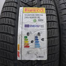 3. 245 45 20 2x PIRELLI 245/45 R20 103V XL Scorpion Winter Winterreifen 2022 WIE NEU VOLL