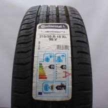  215 55 18 1x CONTINENTAL 215/55 R18 99V XL ContiEcoContact 5 Sommerreifen 2018 VOLL 