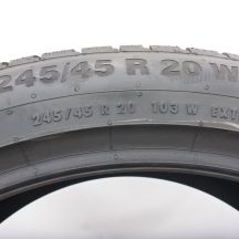 6. 245 45 20 2x CONTINENTAL 245/45 R20 103W XL WinterContact TS 850 P A0 Winterreifen 2019 Ungebraucht   