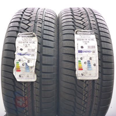 3. 255 60 18 4x CONTINENTAL 255/60 R18 112H XL WinterContact TS 850 P Winterreifen 2021 Ungebraucht   