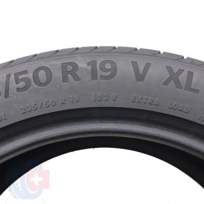 5. 4 x CONTINENTAL 235/50 R19 103V XL PremiumContact 6 Sommerreifen 2021 WIE NEU VOLL