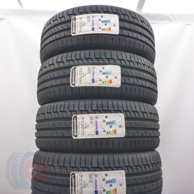 215 45 18 4x CONTINENTAL 215/45 R18 93Y XL PremiumContact 6 Sommerreifen 2022 VOLL