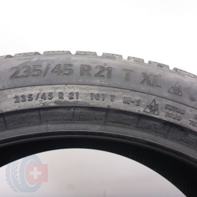 7.  235 45 21 4x CONTINENTAL 235/45 R21 101T XL  WinterContact TS 870 P Winterreifen 2022 Ungebraucht  