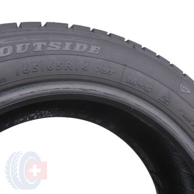 6. 4 x DUNLOP 165/65 R14 79T SP Winter Response 2019 Winterreifen 7-7,8mm Wie Neu