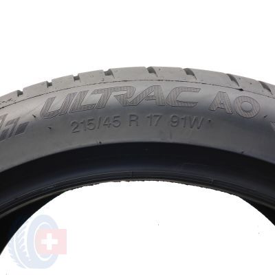 5. 215 45 17 4x VREDESTEIN 215/45 R17 91W XL Ultrac AO Sommerreifen 2023 6,8-7mm