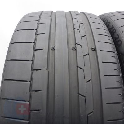 2. 245 35 20 2x CONTINENTAL 245/35 R20 95Y XL RunFlat SportContact 6 Sommerreifen 2022 6mm