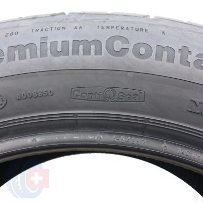 5. 225 55 17 1x CONTINENTAL 225/55 R17 97W ContiPremiumContact 5 Seal Sommerreifen 2016 7,8mm