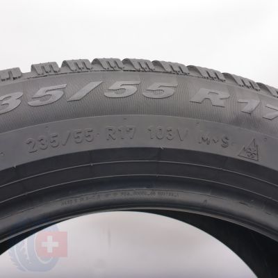 5. 235 55 17 2x PIRELLI 235/55 R17 103V XL Winter 2 Cinturato Winterreifen 2023 7,2mm